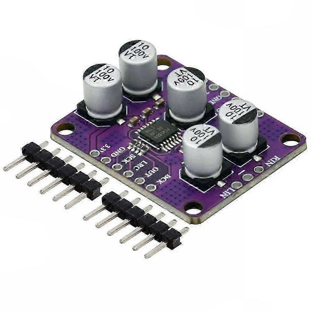 105dB SNR Stereo Audio PCM1808 Single-Ended Analog Input 24-Bit ADC Decoder Player Module Board