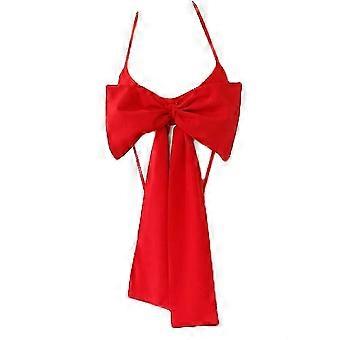 Women's Sexy Lingerie Set Christmas Nattøy Bow Tie Pakk meg Teddy Babydoll Anime Cosplay Nightwear Undertøy Gift Red