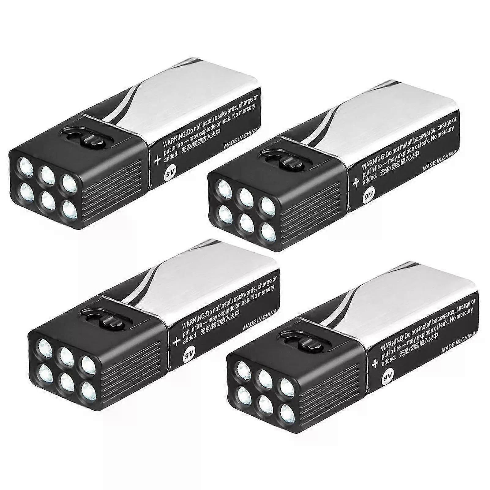 9V LED flashlight, camping light, compact size, super bright LED flashlight, flashlight, flashlight, flashlight, adjustable flashlight