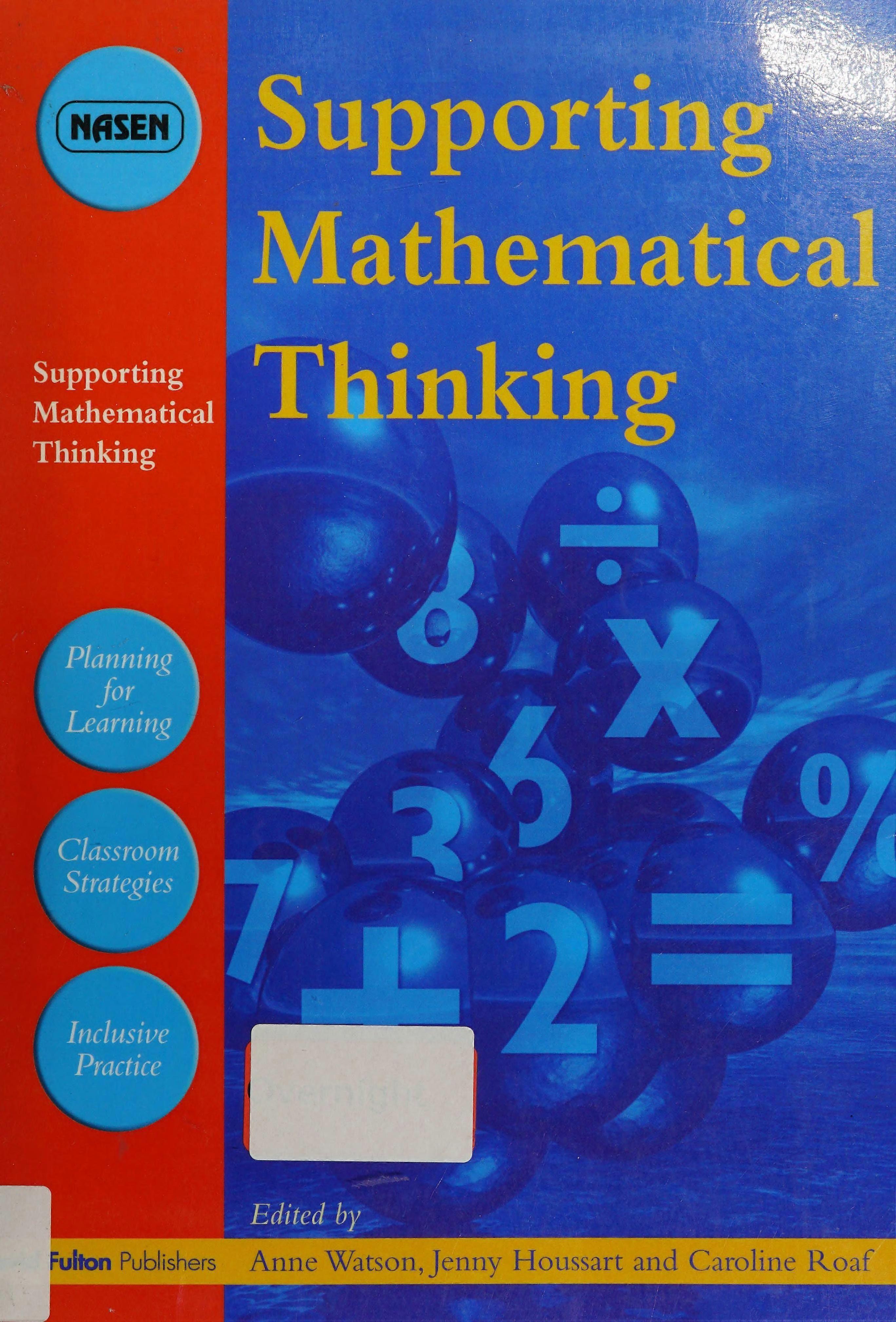Supporting mathematical thinking