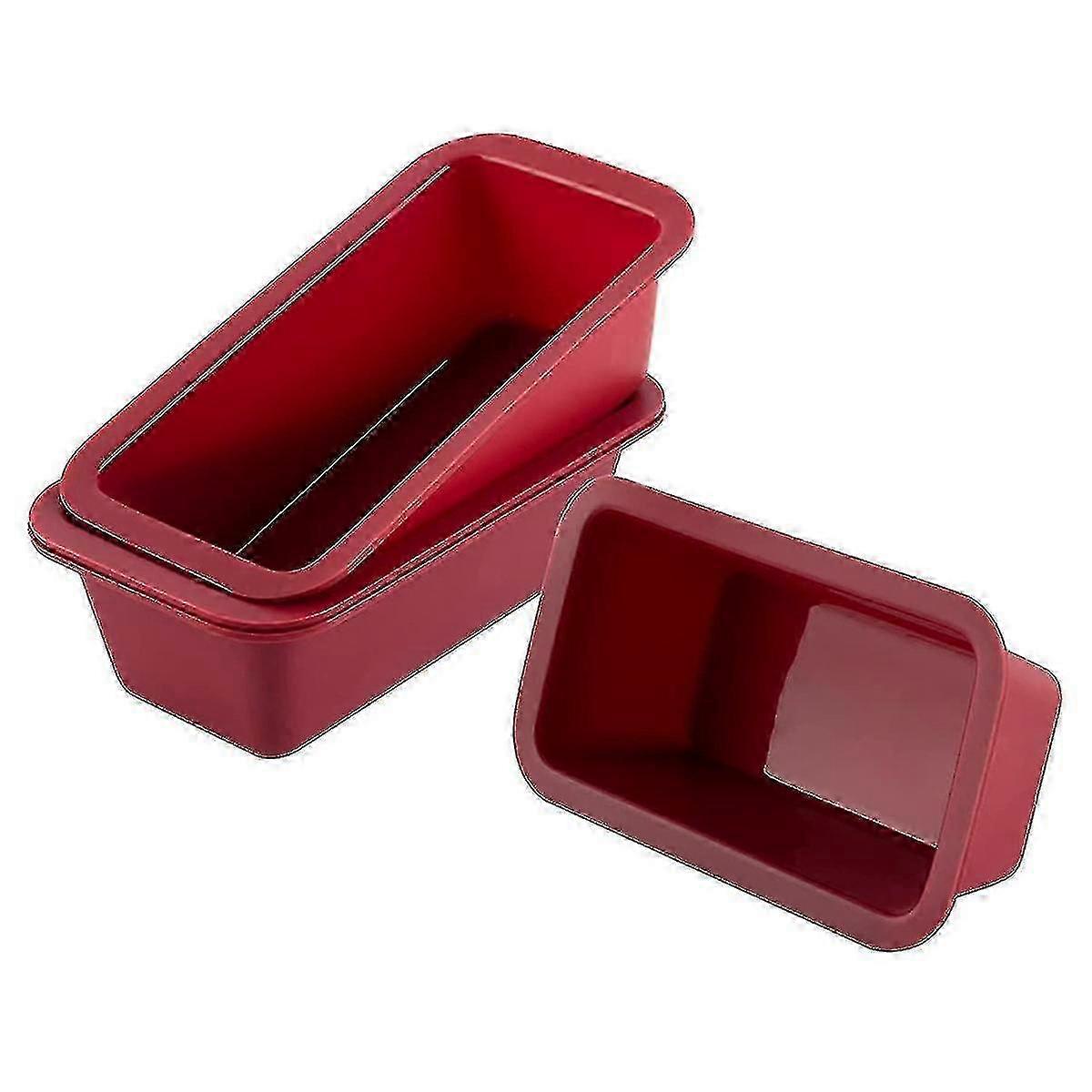 Bread Pan 4 Piece Set Non-stick Silicone Mini Cake For Baking Bread