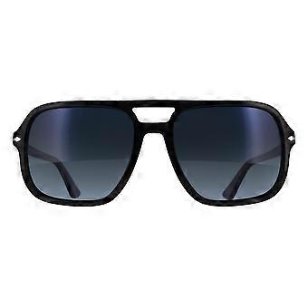 Óculos de sol Persol PO3328S 95/S3 Preto Azul Gradiente