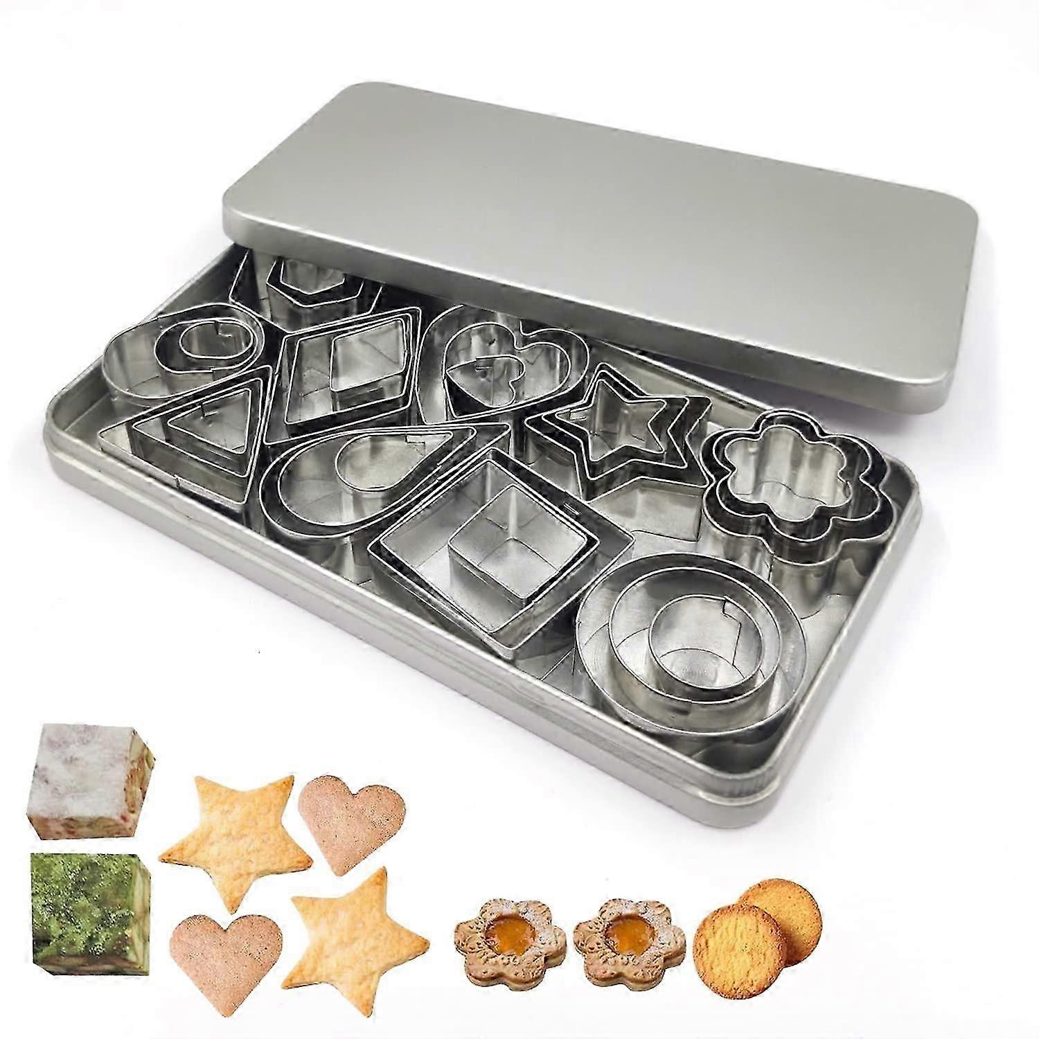 30pcs Cookie Cutters (Geometry) 26-27