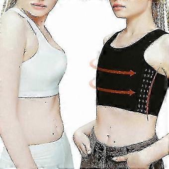 Chest Binder for Women - Breathable Tank Top Style, Comfortable and Versatile for Cosplay Use - Asian size