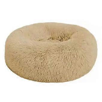 Winter Pet Bed - Warm Round Nest Provides Soft Cozy Sleep for Cats and Small Dogs nte