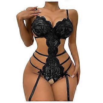 Bodysuit Kvinder Lingeri Blonder Gennemsigtigt Sex Undertøj Hot Erotiske Bodysuits Kostume Porno Lingeri Størrelse