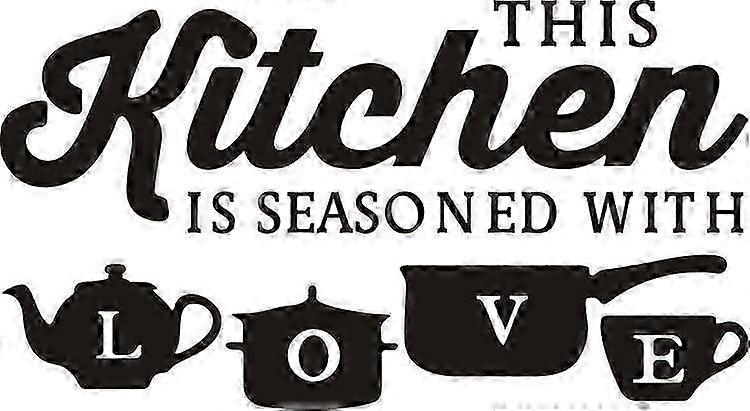 Non-Toxic PVC Kitchen Wall Sticker