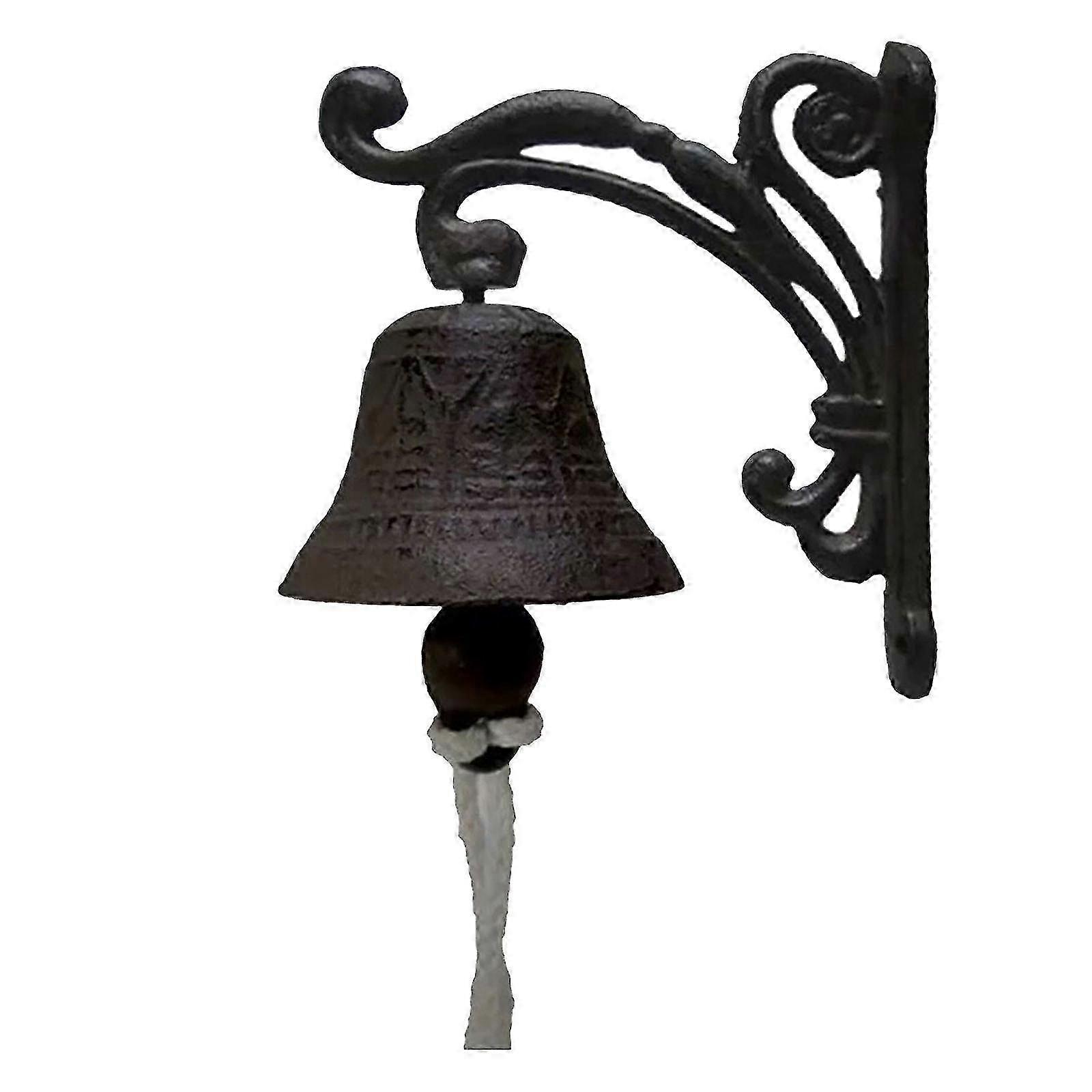 Wall Mounted Rustic Iron Door Bell