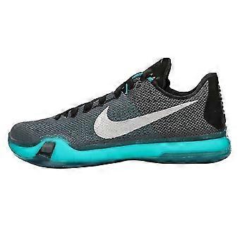 Buty do koszykówki Nike Kobe 10 Liberty Kobe sznurowane, antypoślizgowe, lekkie, niskie, męskie, w kolorze czarnym, lodowozielonym, 745334-002
