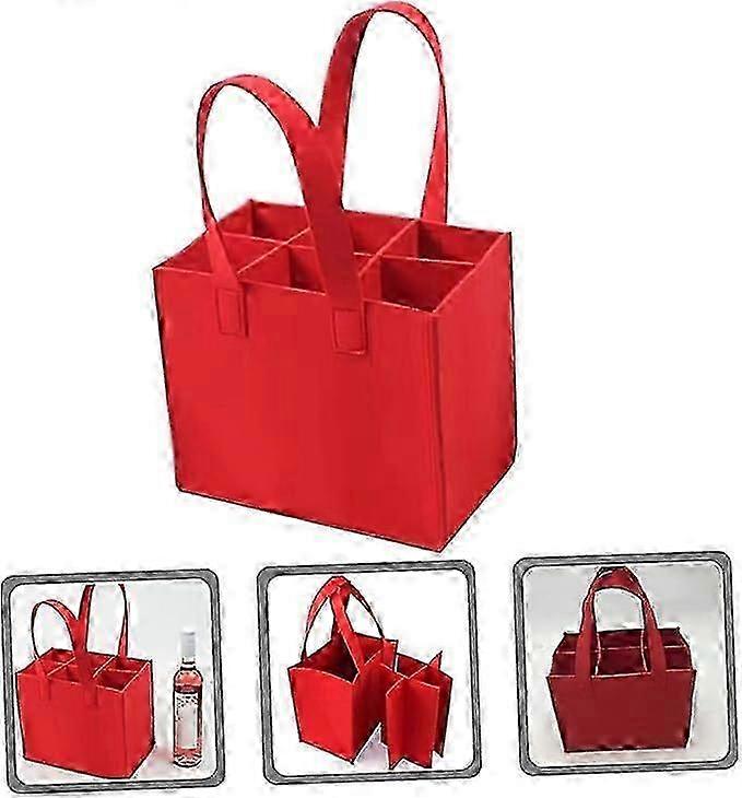 Felt Party Bottle Bag 12 Pack