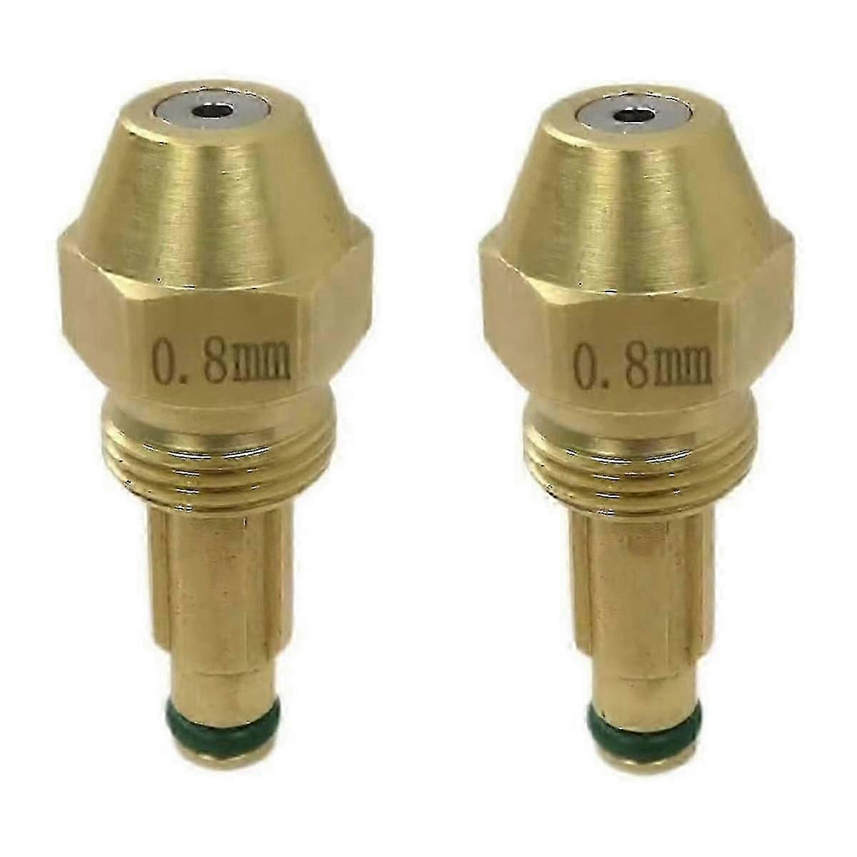 Solid-Cone Copper Nozzle For Waste Oil Units