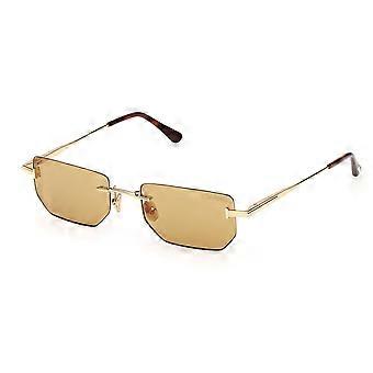 Tom Ford FT1355 ETHAN-02 30E Rimless  Unisex Rectangle Sunglasses UV2 Original