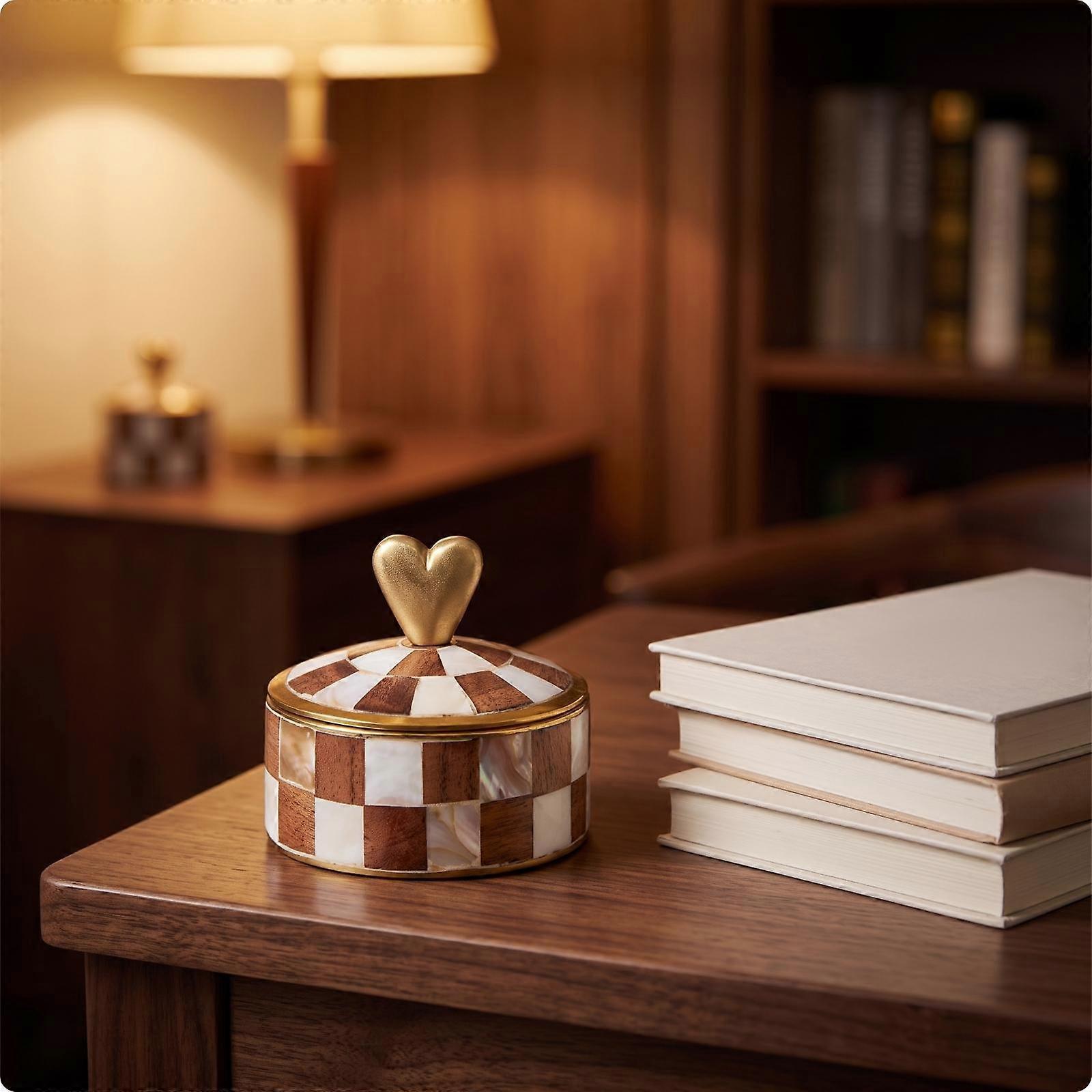 Elegant Lidded Storage Container | Handcrafted Decorative Design, Storage