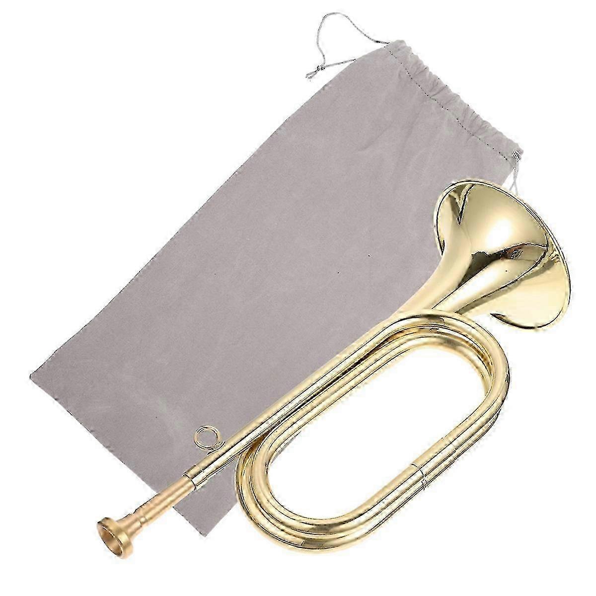 Beginner Copper Trumpet Bugle Golden