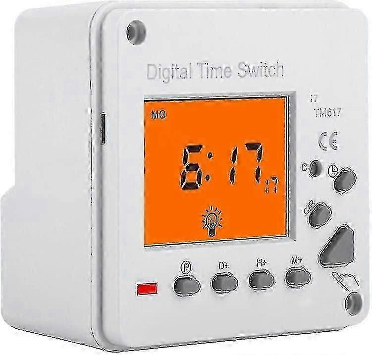 Digital Timer Electric Programmable Smart Control Switch Timer with Backlight Display COS