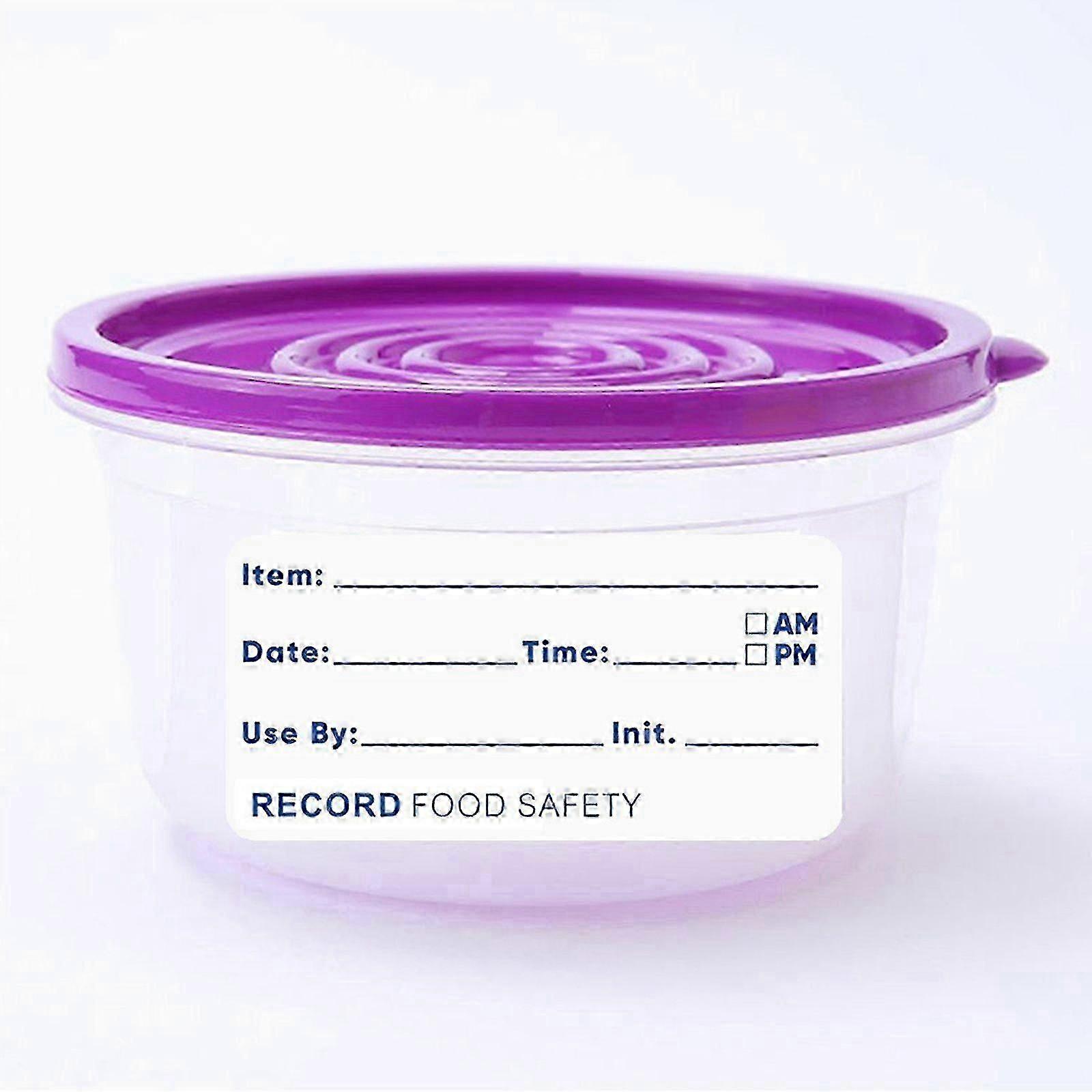 Dissolvable Food Labels 500pcs