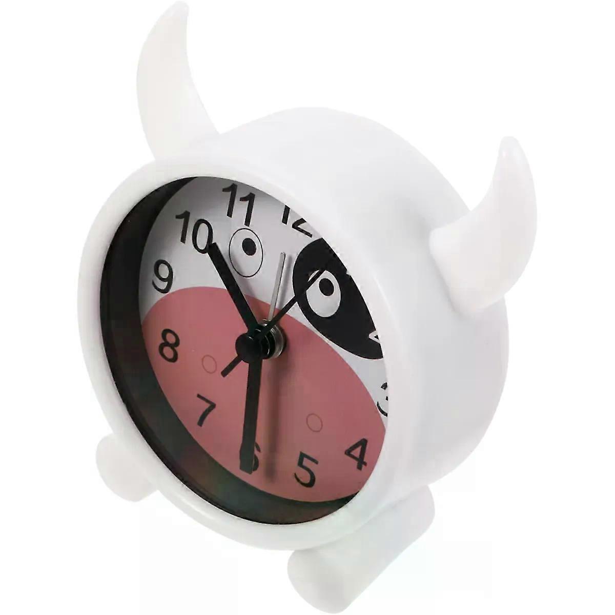 Cow Alarm Clock Battery Powered Silent Bedside Clock