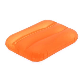 Inflatable rantatyyny, kompakti ja mukava, 32 cm x 24 cm.