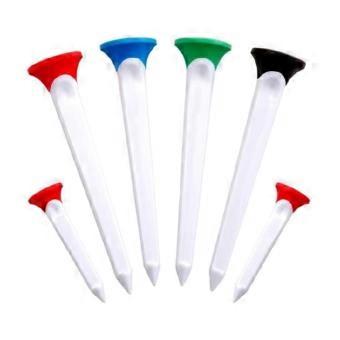Low Friction Golf Simulator Tees Professional Practice Tool Light Weight Plastic Step Down Golf Tees Training Equipment