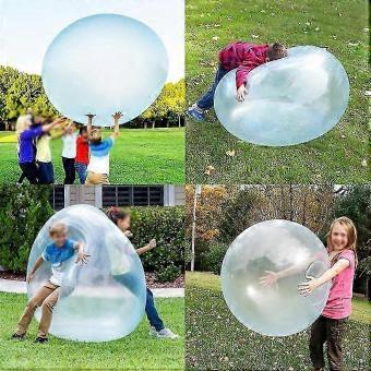 Kinder Kinder Outdoor Spielzeug Weiche Luft Wasser gefüllt Bubble Ball Blow Up BallOn Spielzeug Spaß Party Spiel Sommer Aufblasbares Geschenk für Kinder