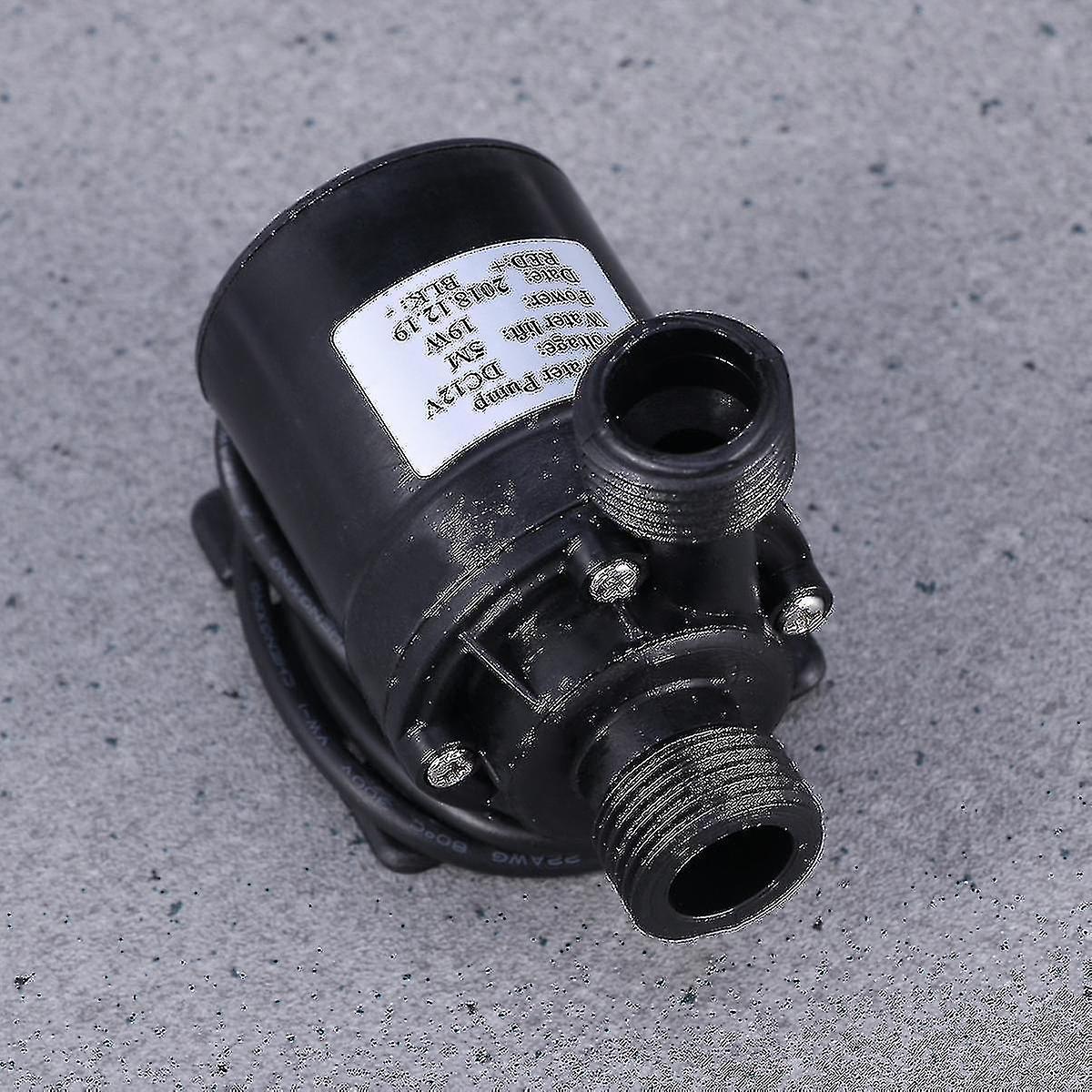 Dc 12v Booster Submersible Pump 800l/h 5m For Fountain Pool Solar Circulation Water Circulation Syst