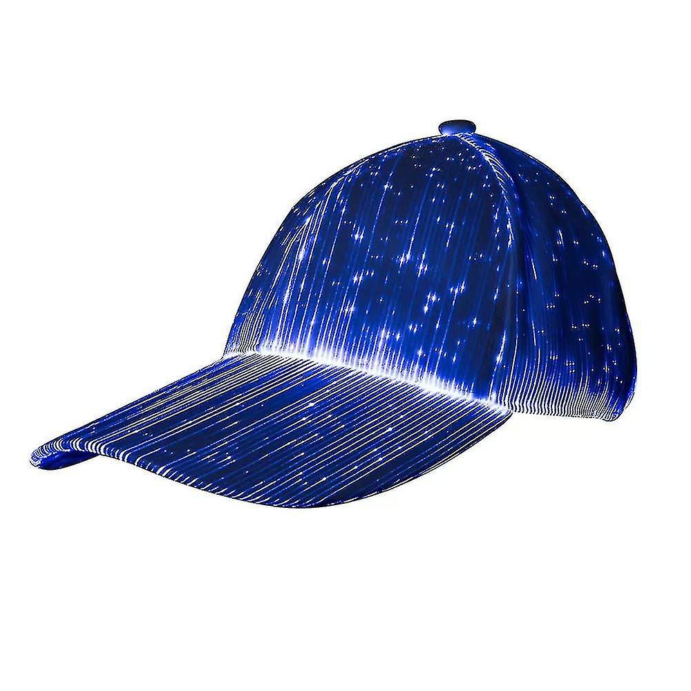 Led Baseball Cap 7 Colors Glow Hat Light Up Caps For Music Party Club