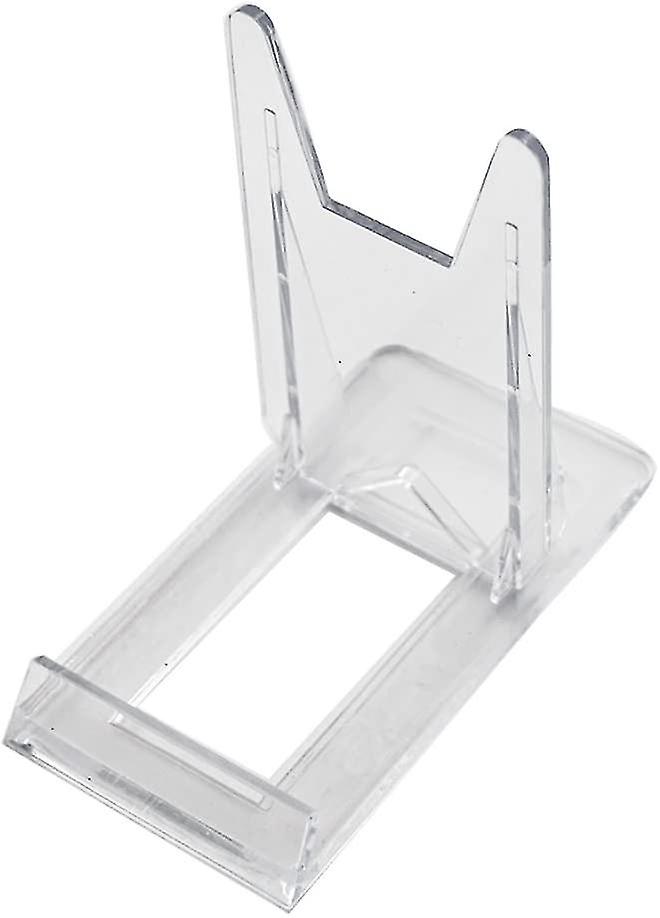 Two Part Adjustable Clear Acrylic Plastic Display Easel, 1 Piece, Clear