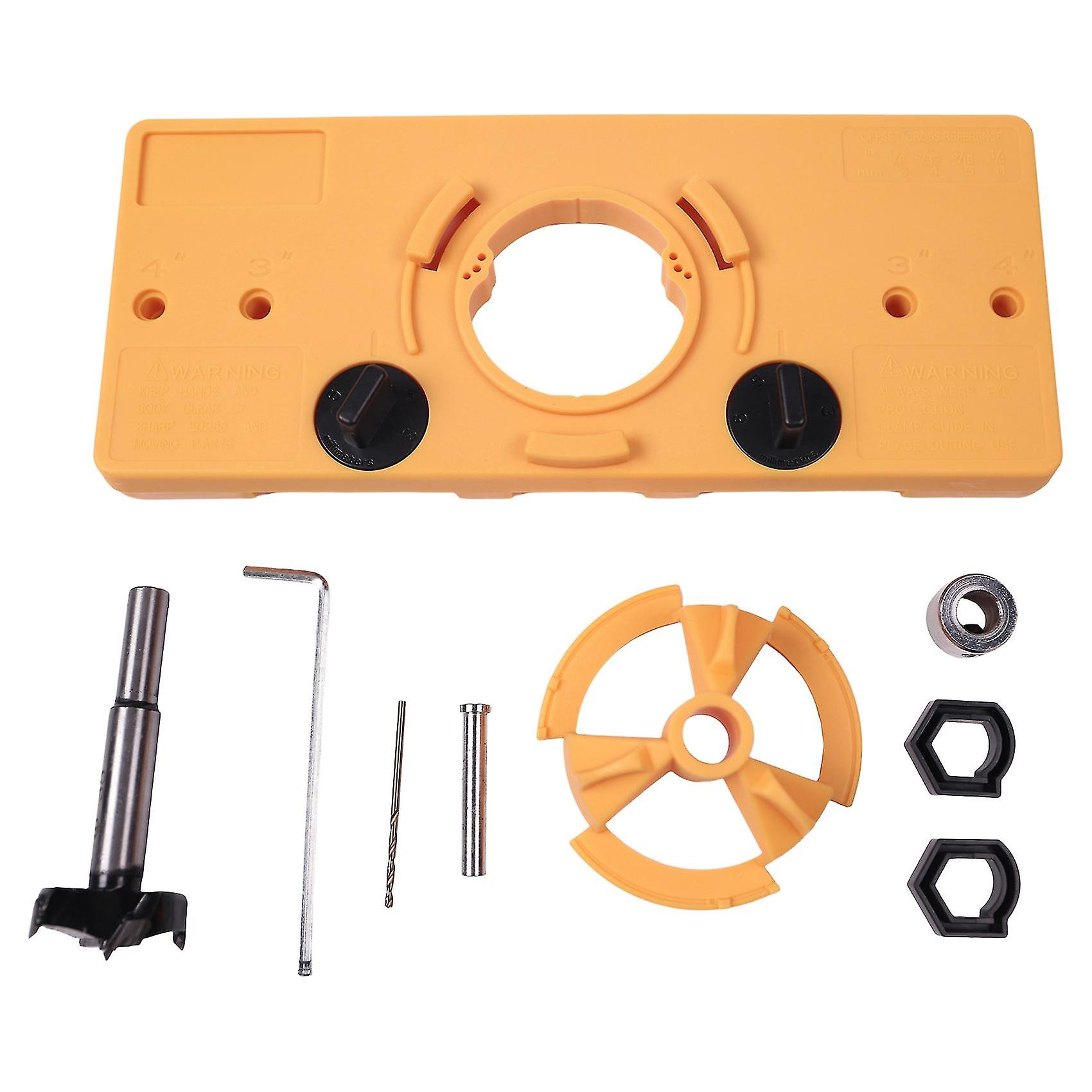 35mm Cup Style Hinge Boring Jig Drill Guide Set Compatible Kreg Tool-DT
