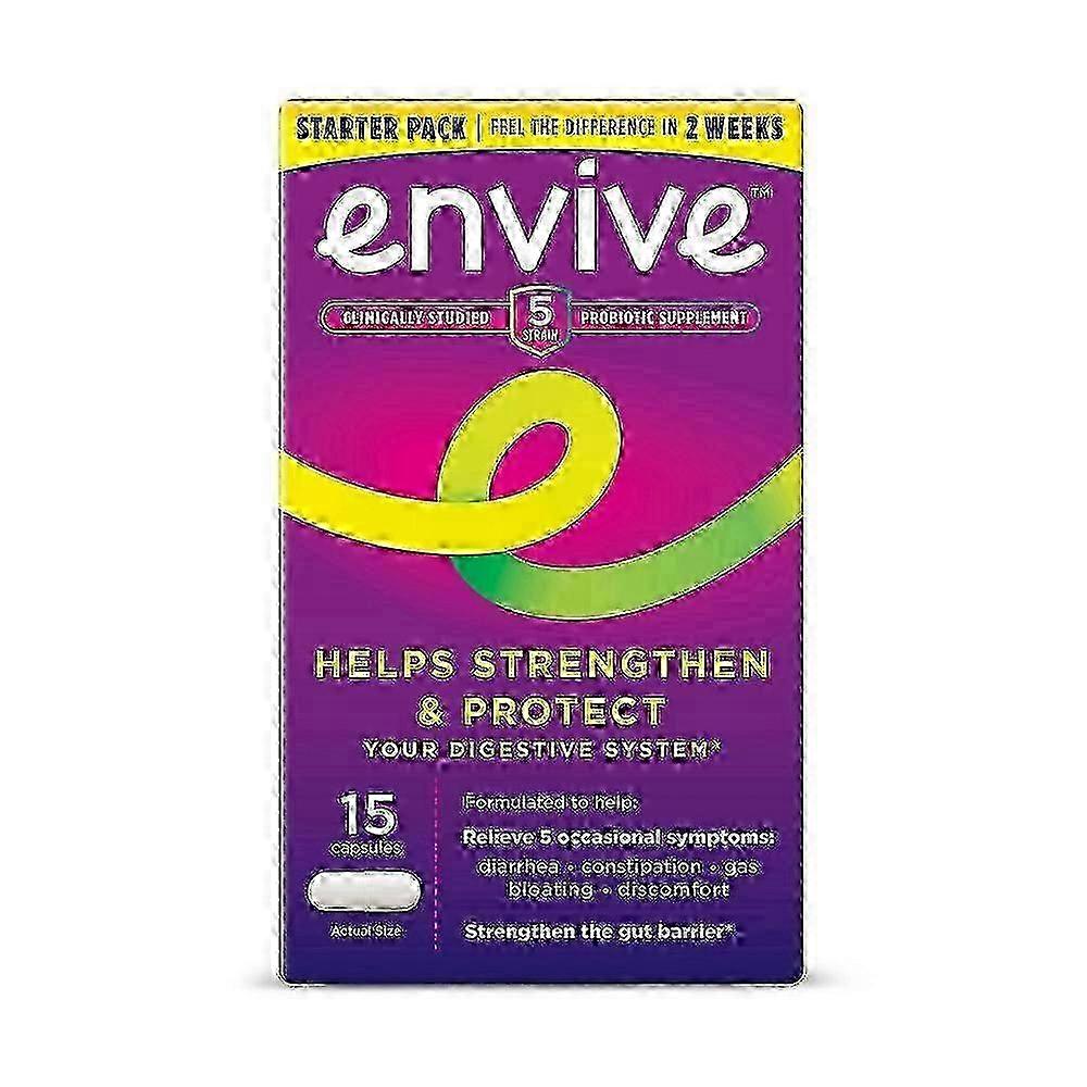 Envive Digestive Probiotic Capsule, 15 Ea