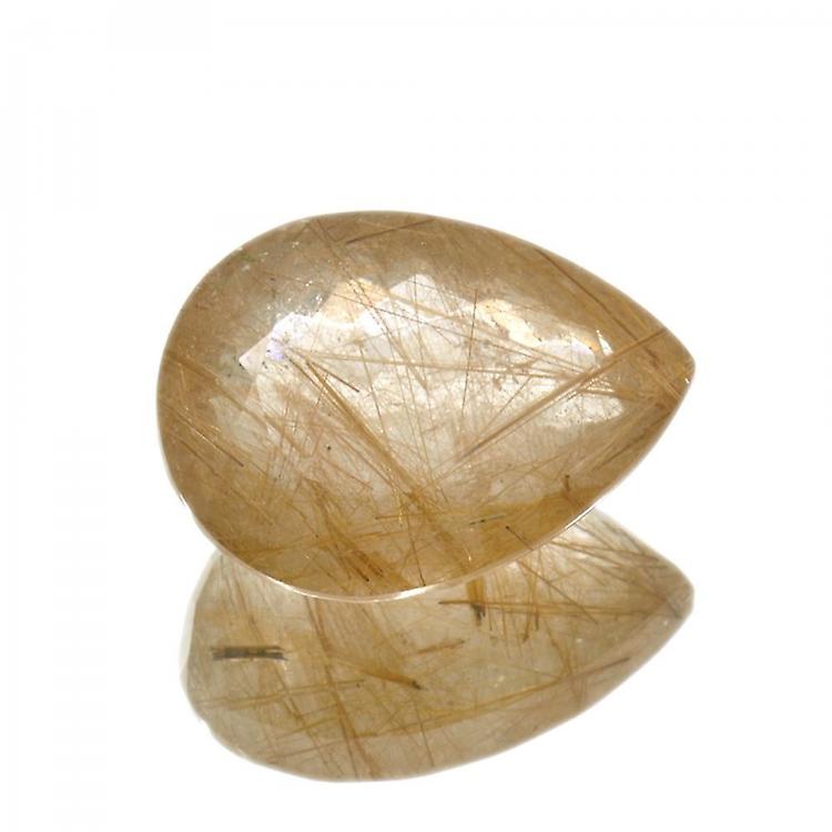 21.71ct. Rutile Quartz Pear Cut awo13