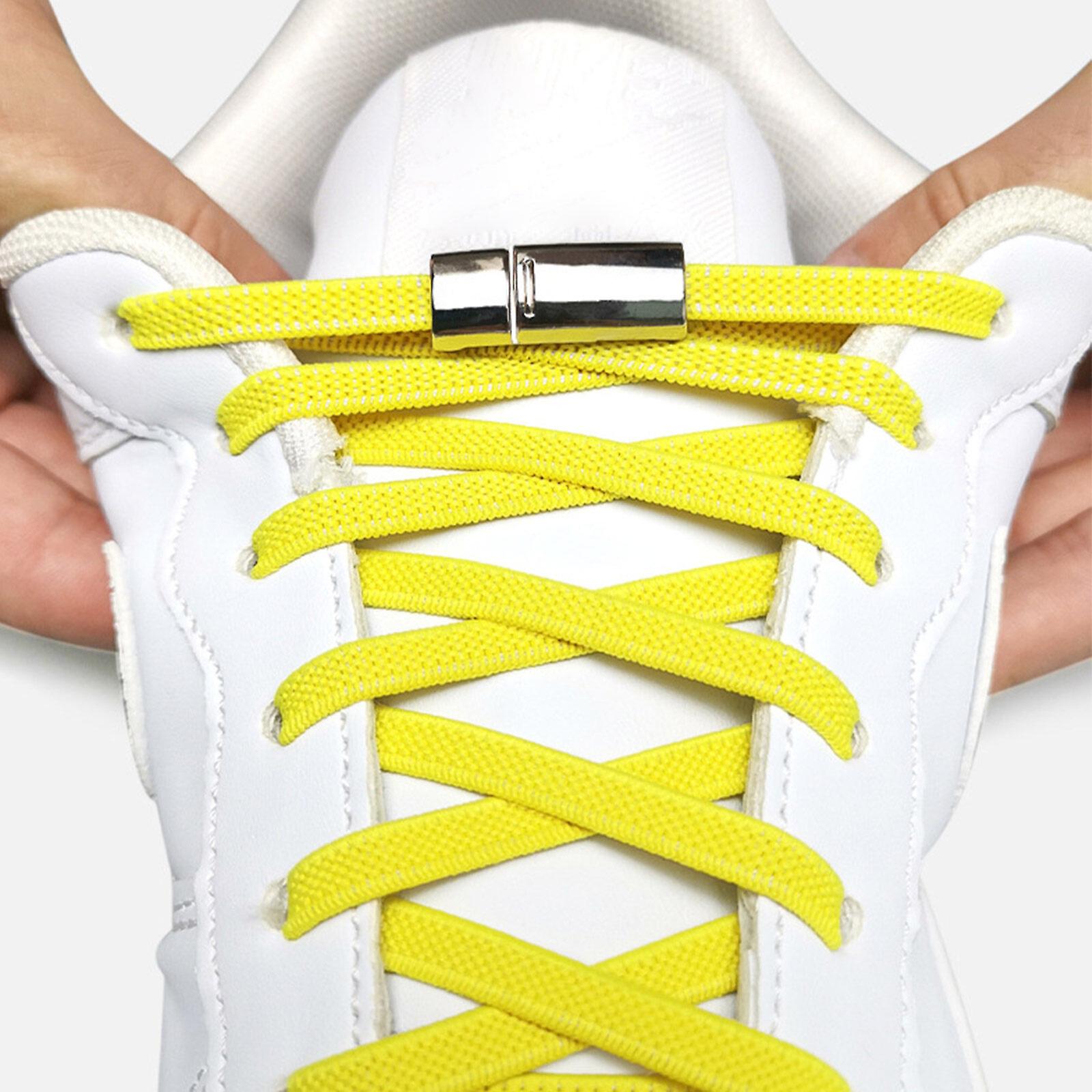 Image showcasing Metal Magnetism No Tie Shoelace Buckle - Easy On/off, Stable And Firm ...
