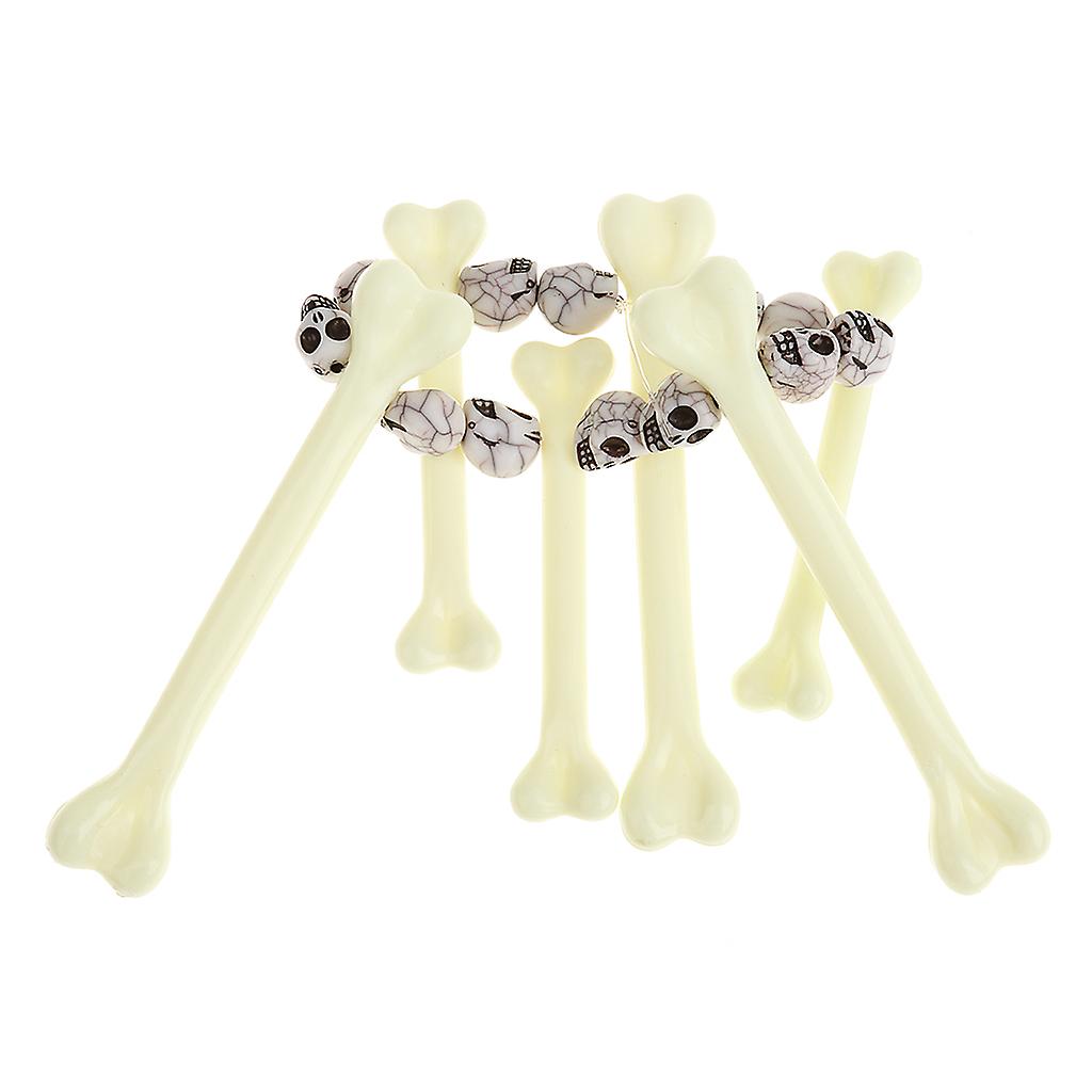 Native American Warrior Indian Bracelet Costume Accessory Plastic Bone Beads