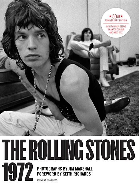 The Rolling Stones 1972 50th Anniversary Edition by Amelia Davis Hardback Book
