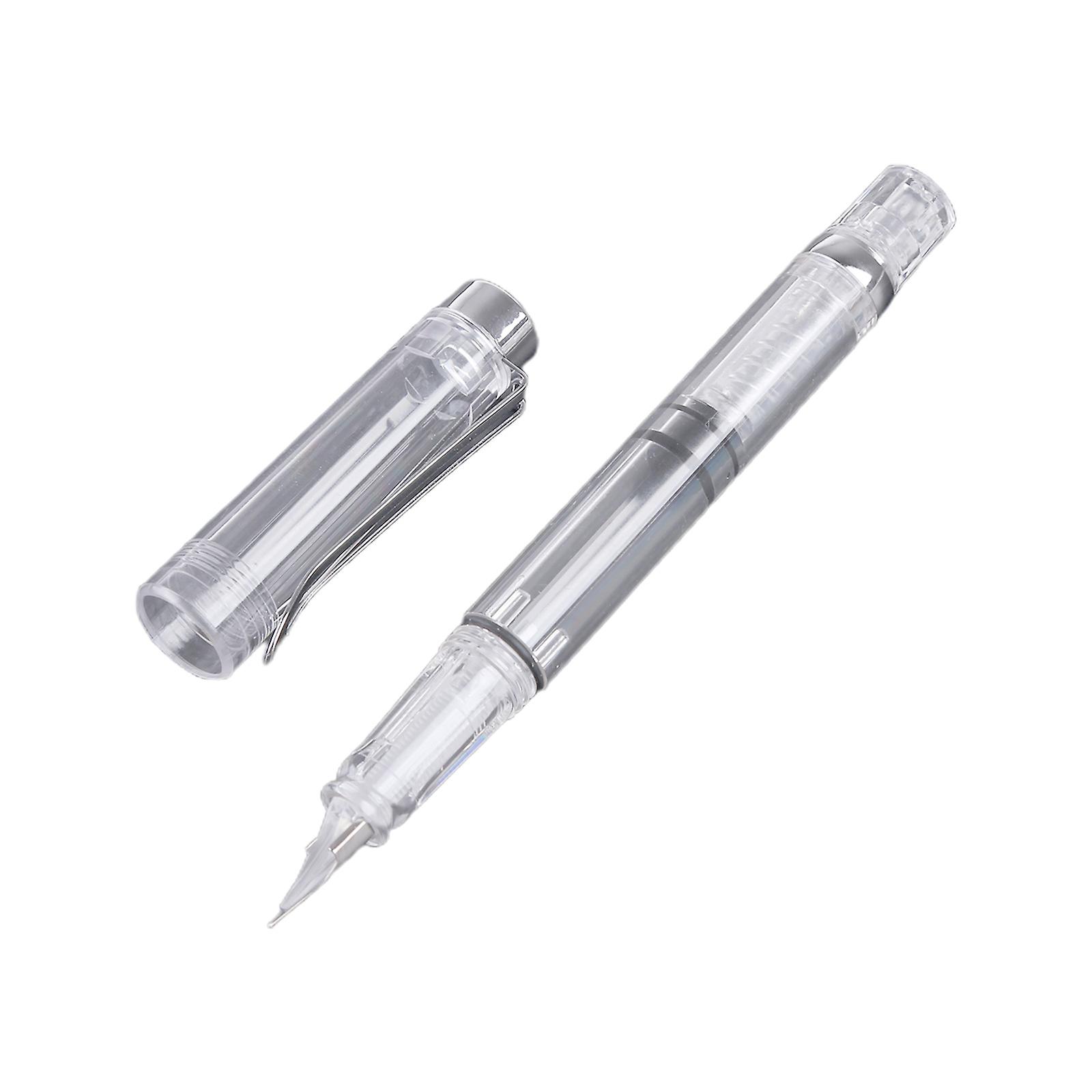 Fountain Pen 0.5 F Nib Piston-Filled Ink Absorber for Students Children School