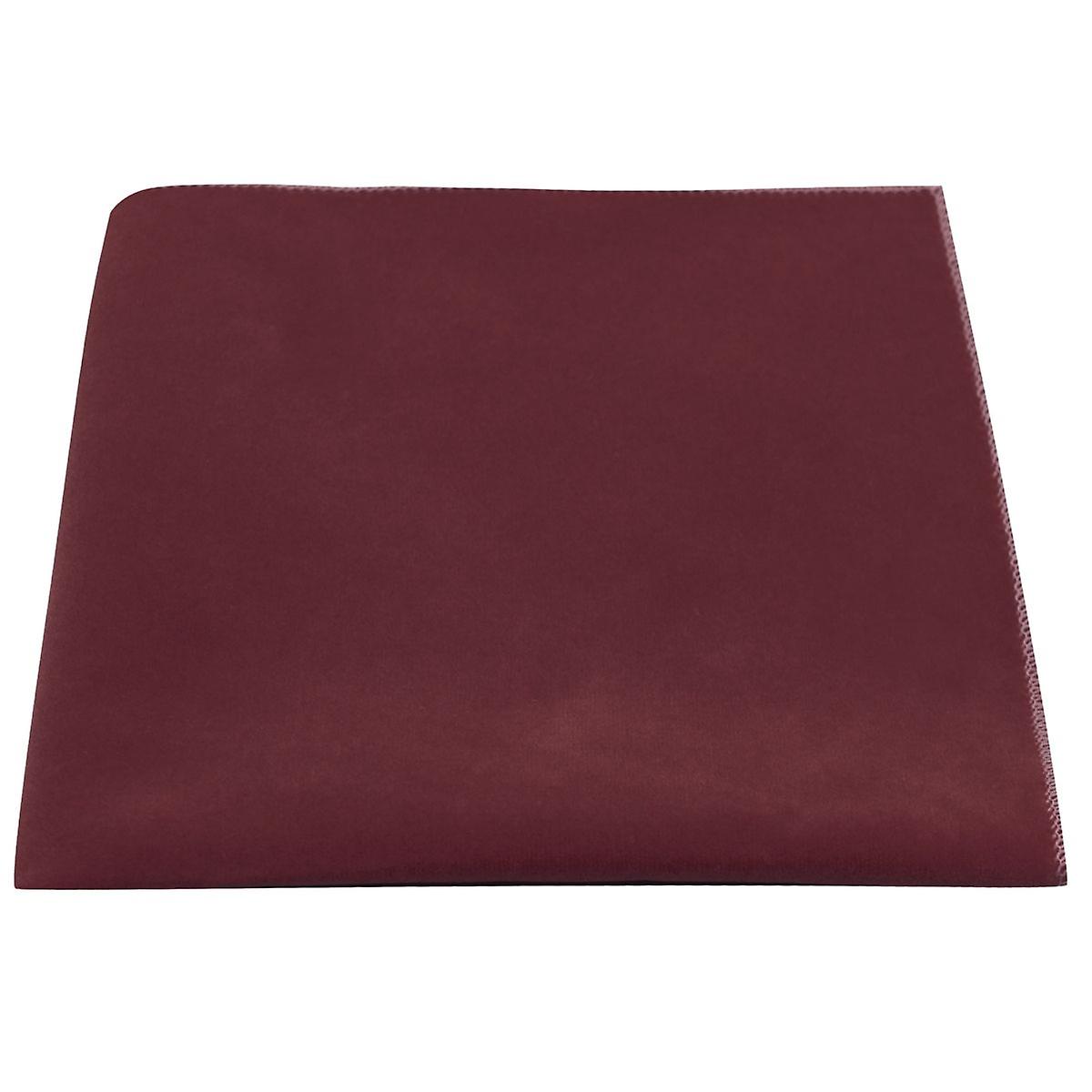 Burgundy Velvet Pocket Square
