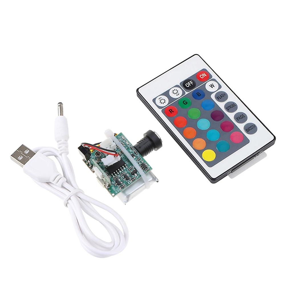 Moon Lamp Circuit Board LED Light USB Charging Battery Remote Control 3D Printer