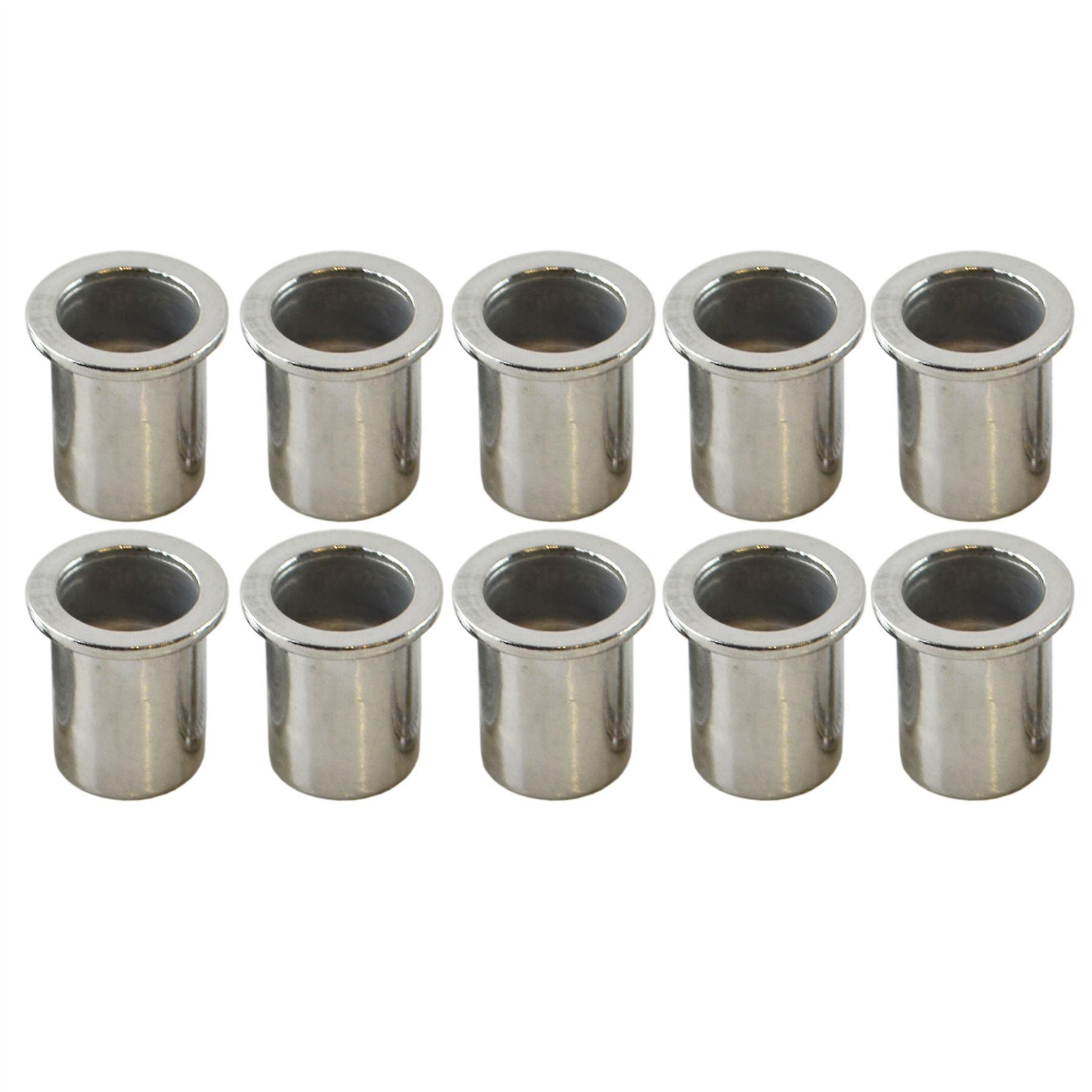 10mm Alu Nut Serts Riveting Nuts Rivet Nut Threaded Inserts Blindnut Rivnut 10PC