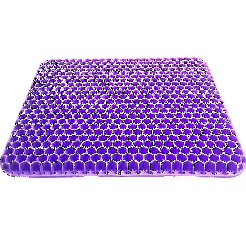 Gel Seat Cushion,double Thick Egg Seat Cushion(purple)