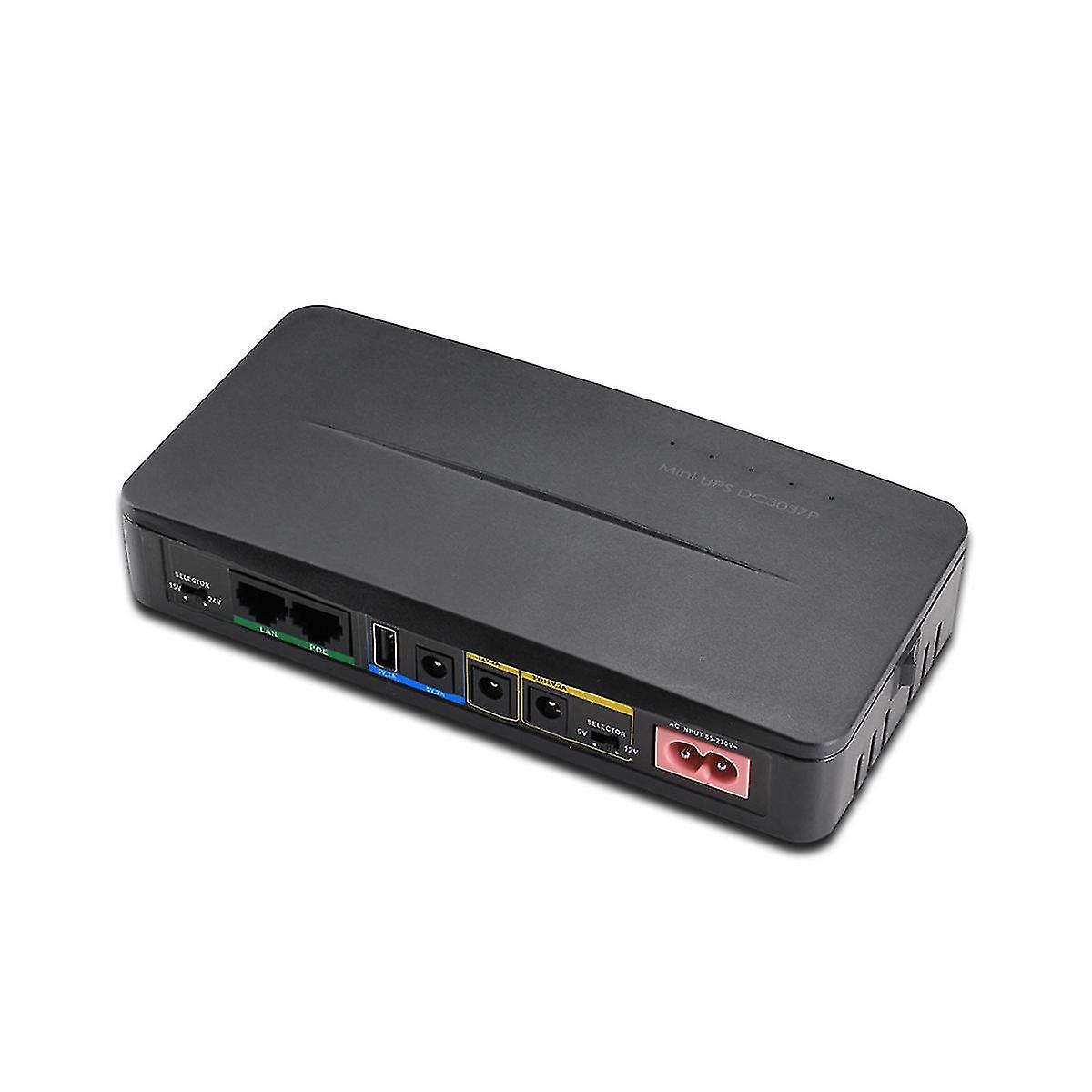 5v 9v 12v 24v Uninterruptible Mini Ups Poe 00mah Backup For Cctv Wifi Route