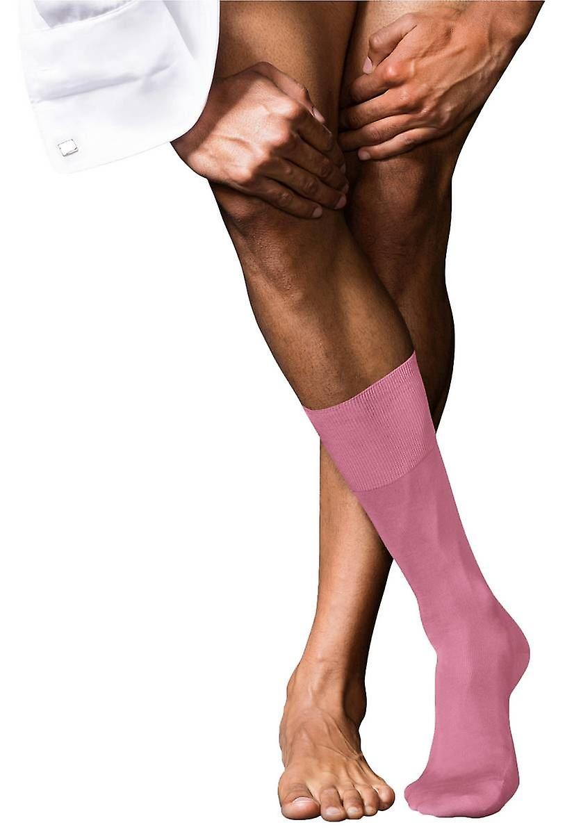 Falke No 9 Pure Fil d'Écosse Skarpety - różowy róż