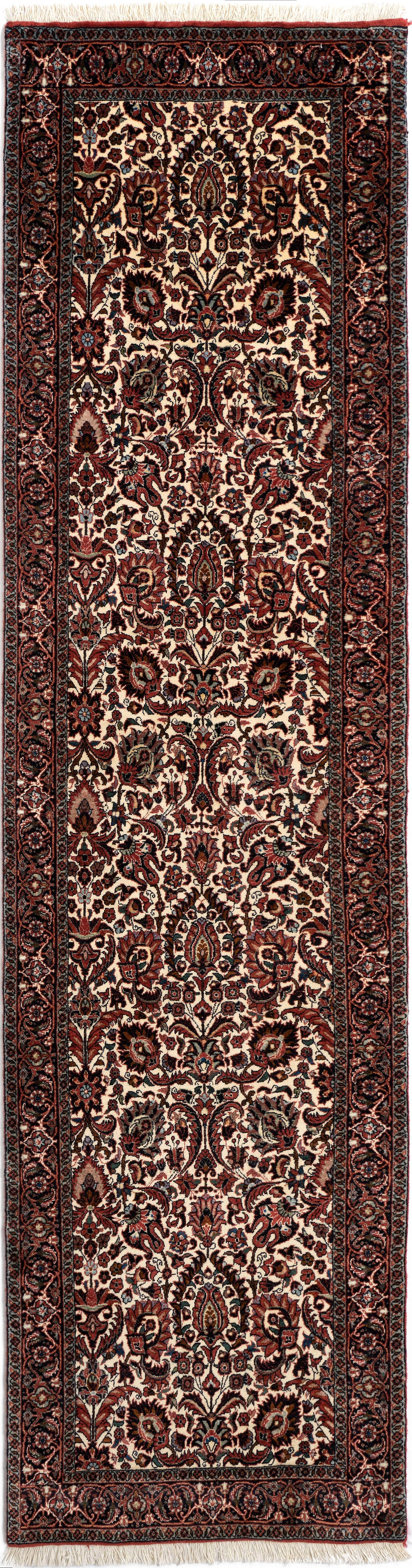 Hadorn Bidjar 73x290 带奶油色手工制作的中亚地毯