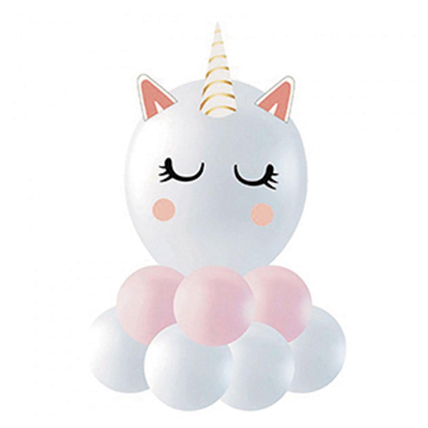 Unicorn balloon centerpiece 60 cm