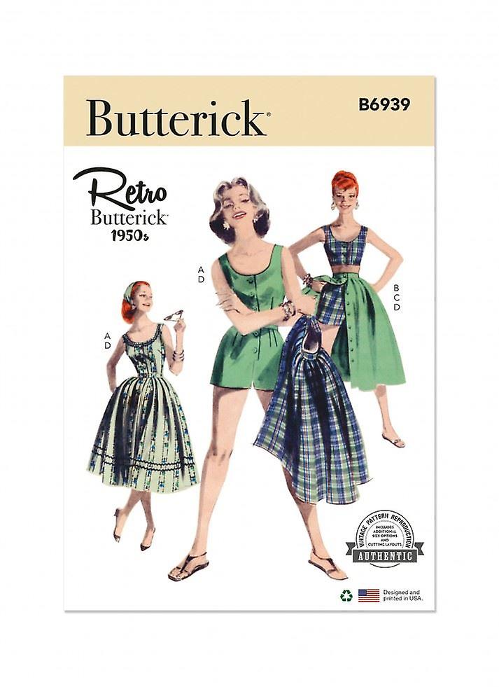 Butterick Paper Sewing Pattern 6939