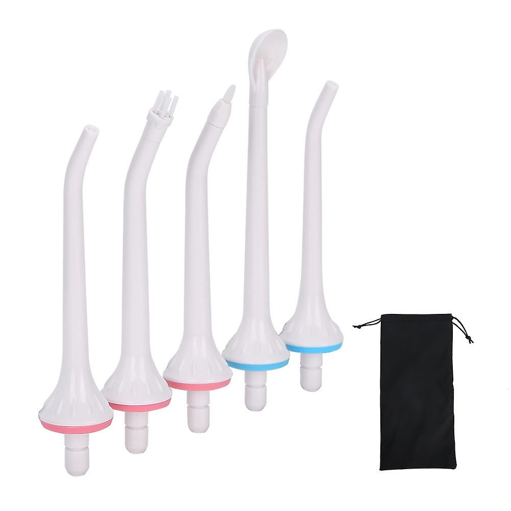 Replacement tip for oral irrigator, teeth cleaning device, white