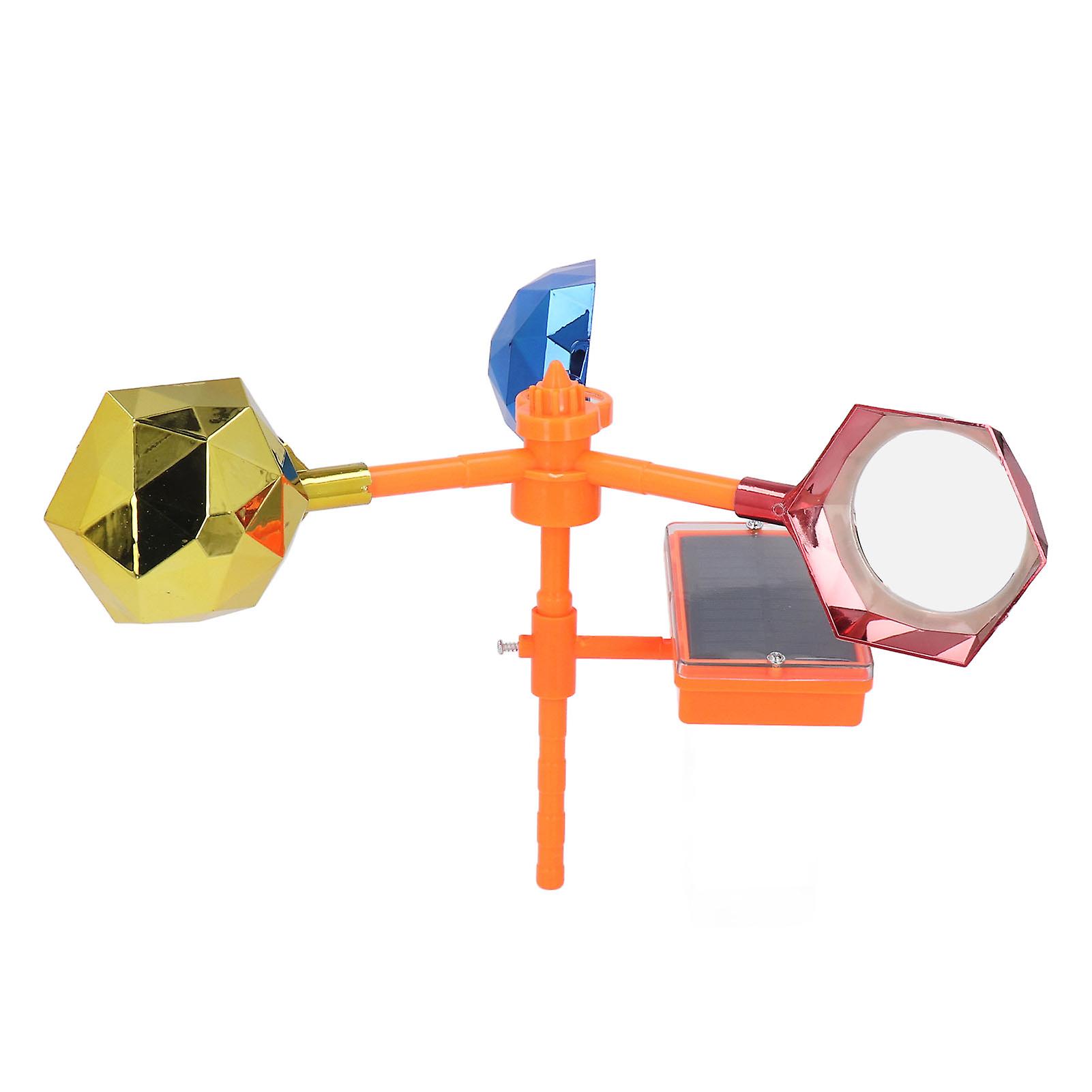 Sound Light Bird Repeller 360 Degree Light Reflection Large Volume Solar Sound Alarm Bird Deterrent Device 