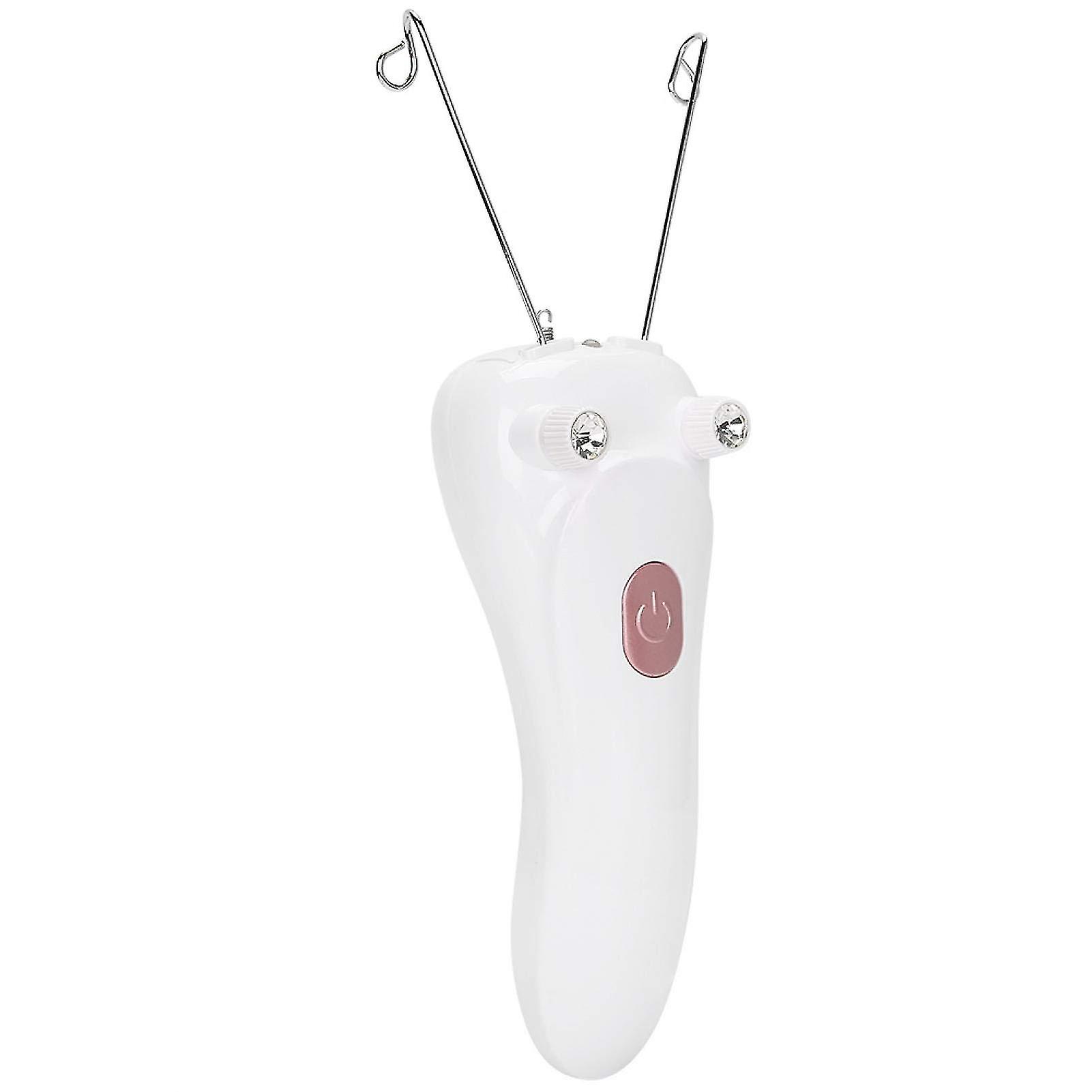 Hårfjerner elektrisk epilator med bomullstråd (rosa)-hao