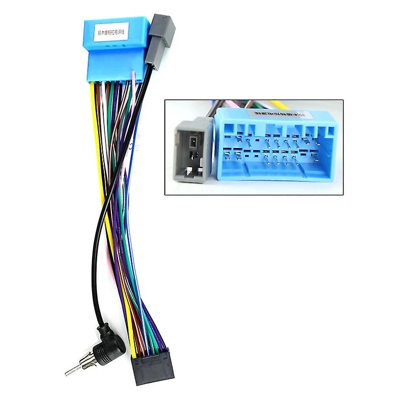 For Suzuki Baleno 2 2015 2016 2017 2018 Car Radio Dashboard Panel Frame Power Cord