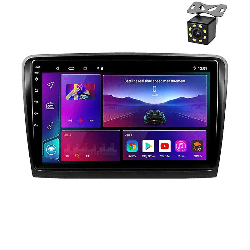 For Skoda Superb 2 B6 2008-2015 2DIN Car Radio Multimedia Video Player Navigation Carplay Android