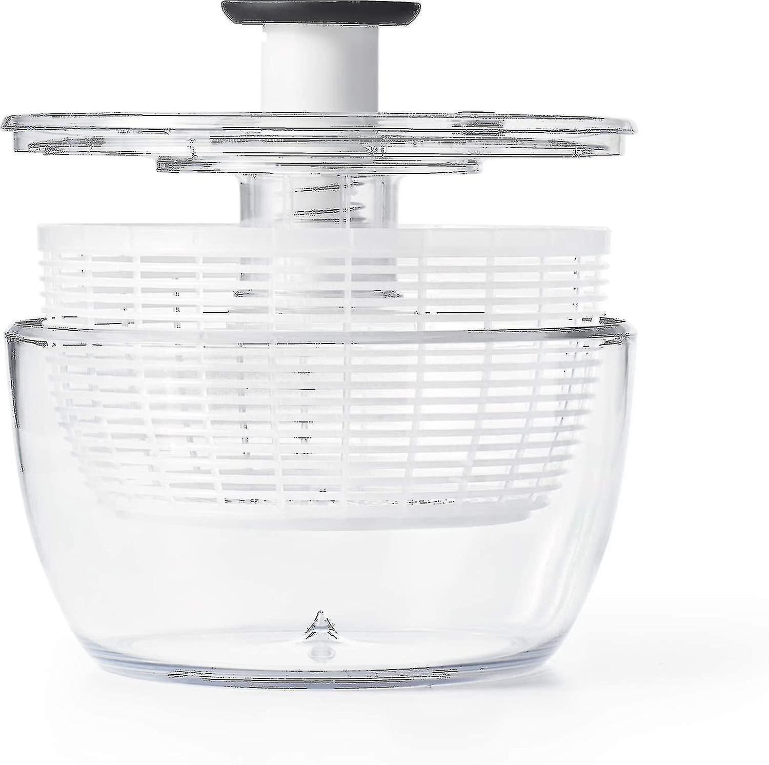 Good Grips Glas Salade Spinner, Large/6.22 Quart, Clear -ys