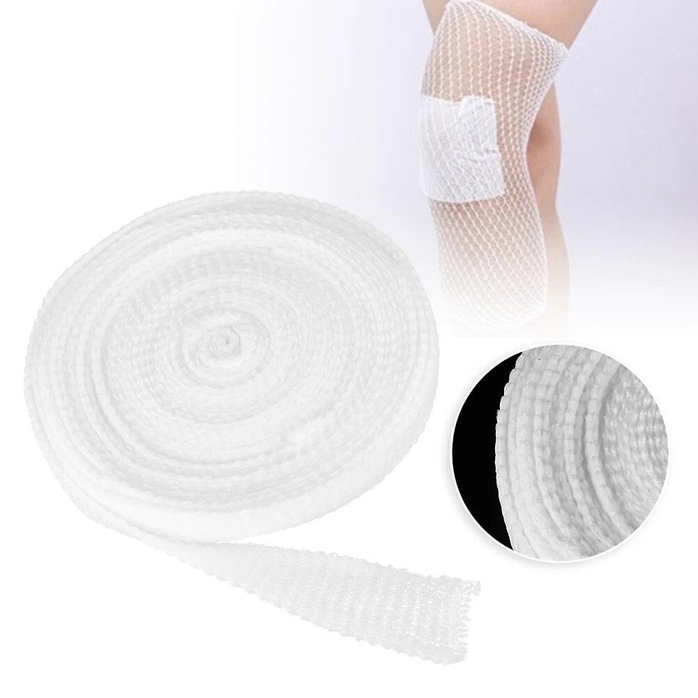 Elastic Net Dressing Stretchable Fix Band Emergency Aid(6# ) Outdoor Home Bandage Medical Body Wound Therapy Tool